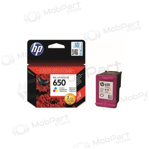 HP No.650 (CZ102AE), tri-color cartridge for inkjet printers
