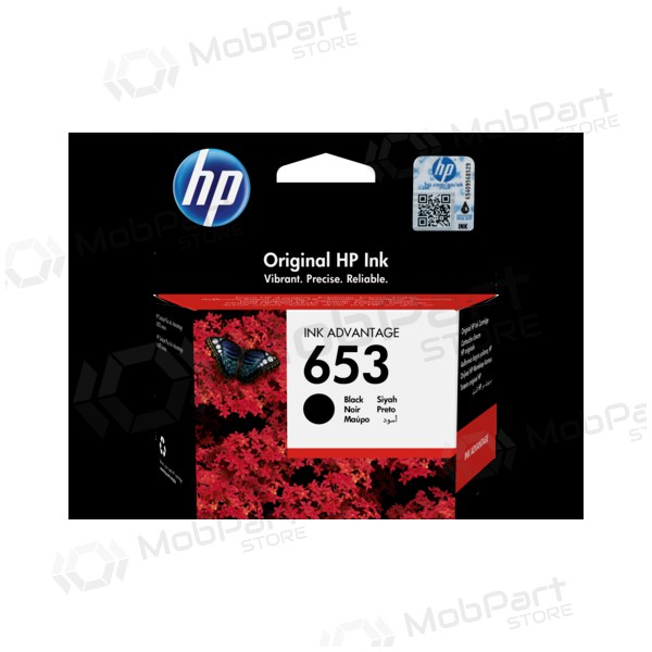 HP No.653 (3YM75AE), Black