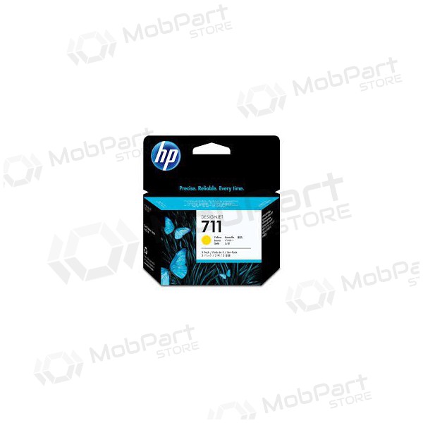HP No.711 (CZ136A), yellow cartridge for inkjet printers