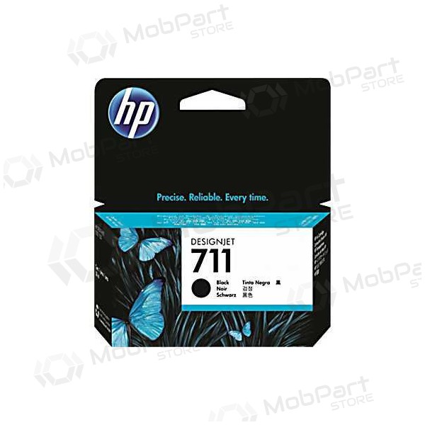 HP No.711 LC - CZ129A, black cartridge for inkjet printers