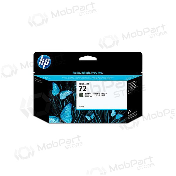 HP No.72 (C9403A), matinė black cartridge for inkjet printers
