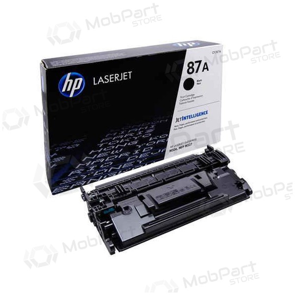 HP No.87A (CF287A), black cartridge for laser printers, 8550 pages.