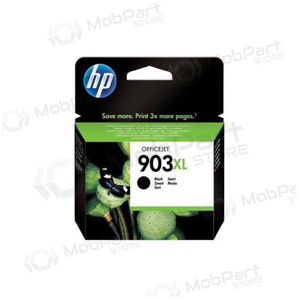 HP No.903XL (T6M15AE), black cartridge for inkjet printers, 825 pages.