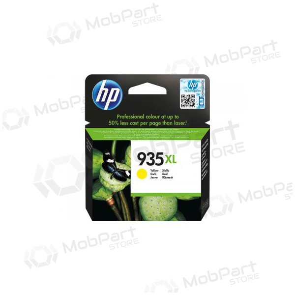 HP No.935XL (C2P26AE) Yellow Ink Cartridge for Inkjet Printers, 825 pages