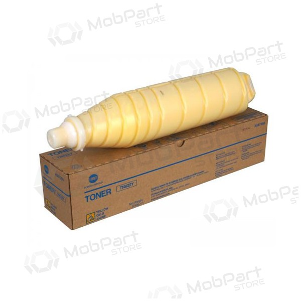 Konica Minolta TN622Y (A5E7251) laser cartridge, yellow