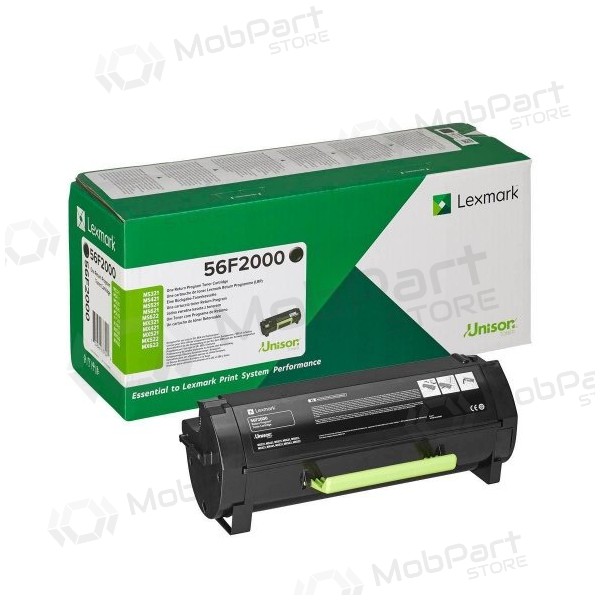 Lexmark 56F2000 Laser cartridge, Black