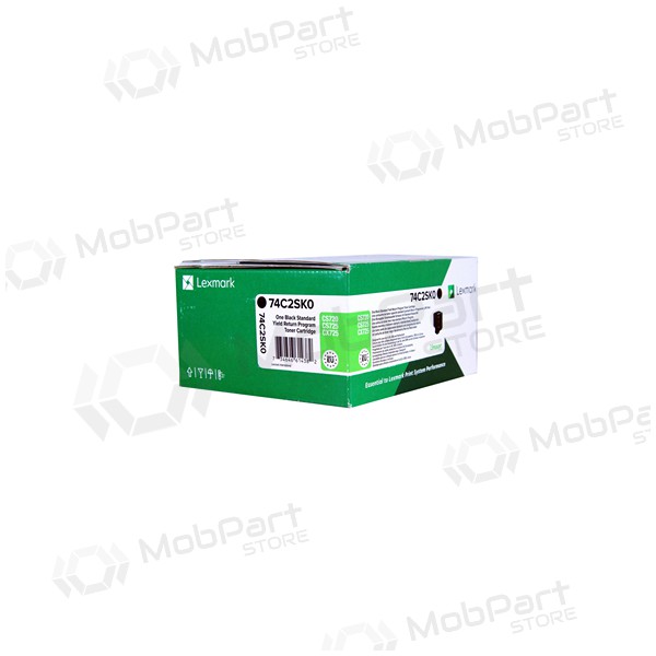 Lexmark (74C2SKE/ 74C2SK0 ), black cartridge for laser printers, 7000 pages.
