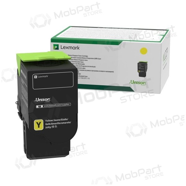Lexmark 78C2XY0 cartridge for laser printers, Yellow (5000 pages)