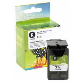 Non-original Static Control HP 21XL (C9351CE), black cartridge for inkjet printers, 475 pages