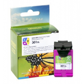 Non-original Static Control HP 301 XL (CH564EE), tri-color cartridge for inkjet printers, 330 pages