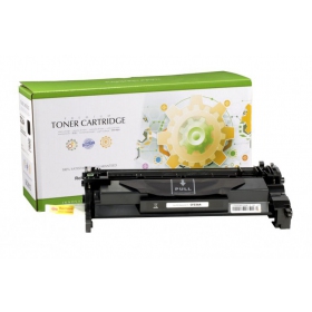 Compatible Static Control HP CF226A / Canon 052 black toner cartridge for laser printers, 3100 page yield.