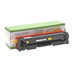 Compatible Static Control HP CF402X / Canon CRG 045H Yellow Toner Cartridge for Laser Printers, 2,300 Pages
