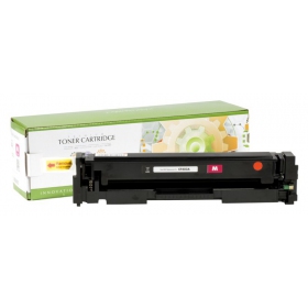 Compatible Static Control HP CF403A / Canon CRG 045 magenta toner cartridge for laser printers, 1,330 pages.