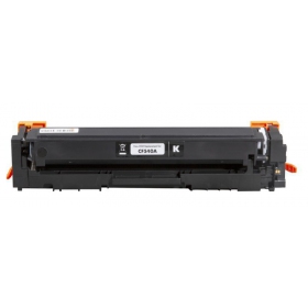 Static Control Compatible HP No.203A (CF540A) / Canon CRG-054K Black Toner Cartridge with New Chip, 1400 Pages