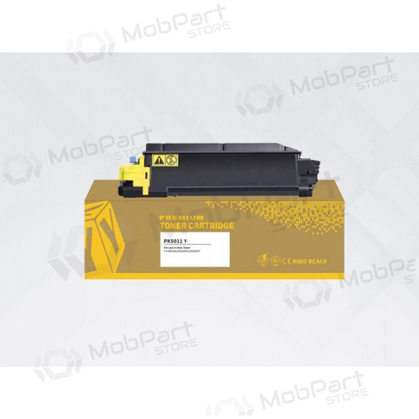 Compatible HYB Triumph Adler - Utax P-C 3065/ 3061/ 3060 PK5011Y Yellow Toner Cartridge for Laser Printers, 5,000 Page Yield