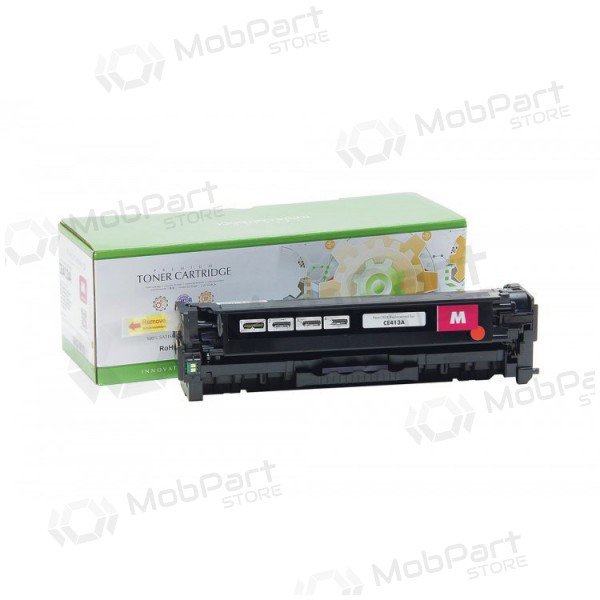 Compatible Static Control HP 305A (CE413A) Magenta Toner Cartridge for Laser Printers, 2600 Pages