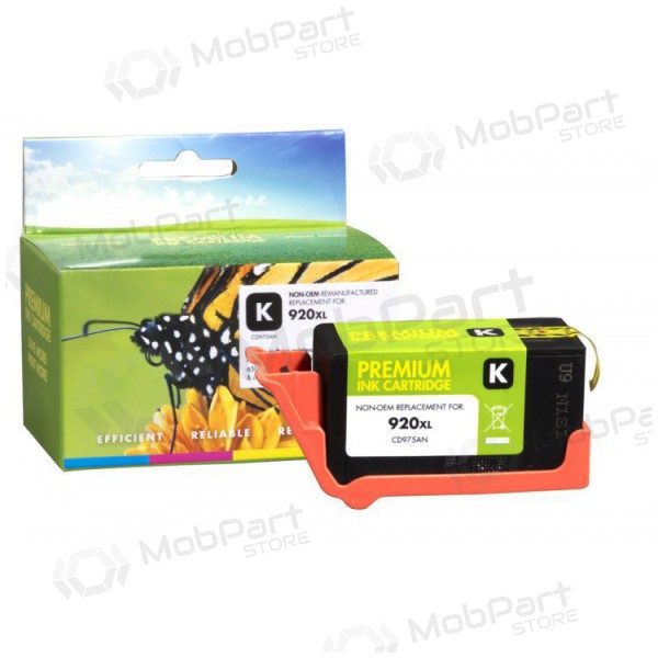 Compatible Static Control HP 920XL CD975AE Black Ink Cartridge for Inkjet Printers, 1200 Pages