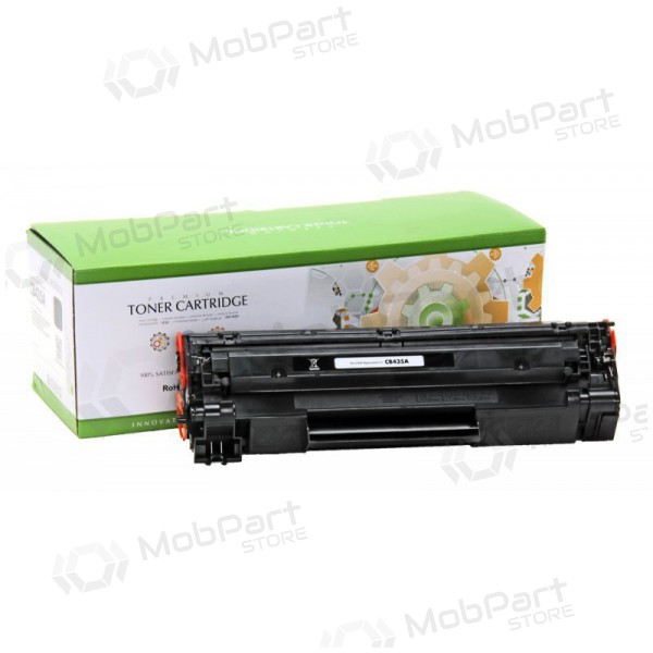 Static Control Compatible Black Toner Cartridge for HP CB435A/ CB436A/ CE285A & Canon CRG 725, 1,500 Page Yield.