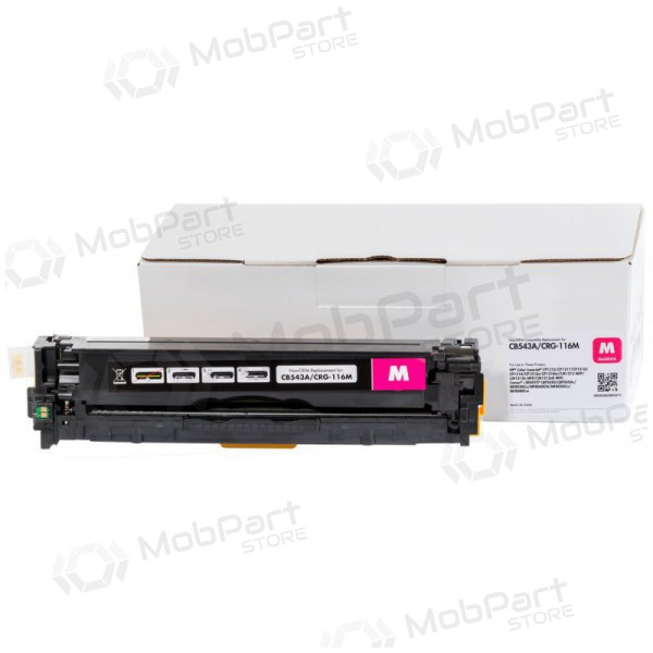 Compatible Static Control HP CB543A/CE323A/CF213A/ Canon CRG716 Magenta Laser Toner Cartridge, 1400 pages.