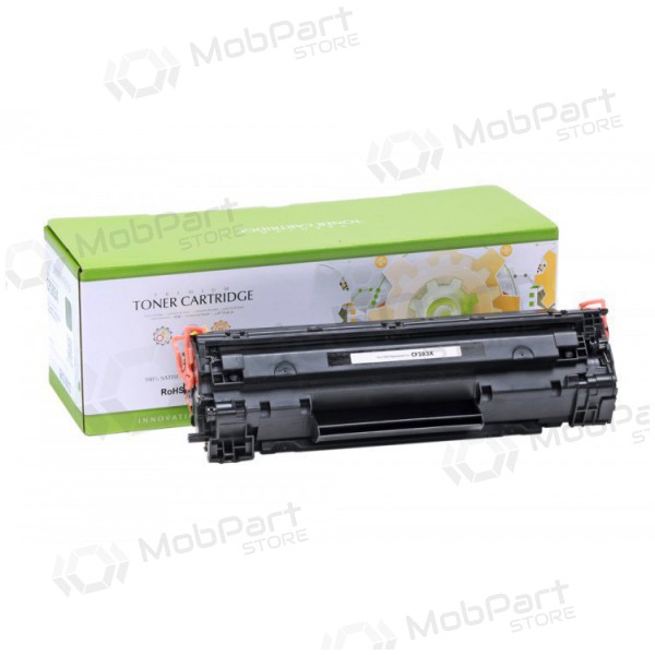 Compatible Static Control HP CF283X / Canon CRG-737 Black Laser Toner Cartridge, 2200 Pages