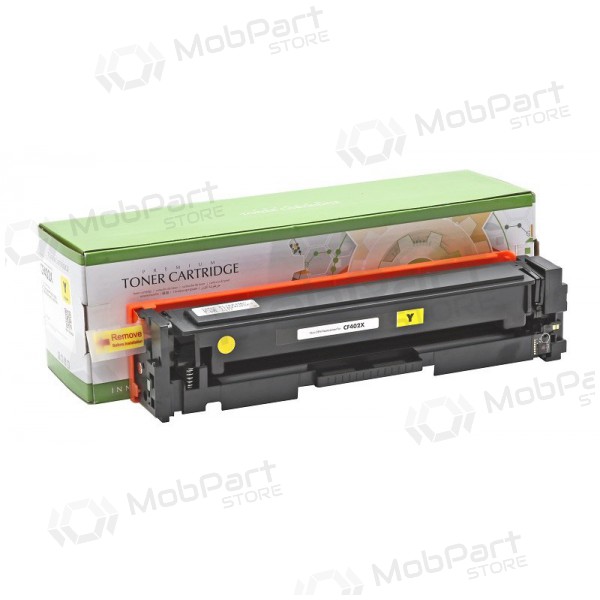 Compatible Static Control HP CF402X / Canon CRG 045H Yellow Toner Cartridge for Laser Printers, 2,300 Pages