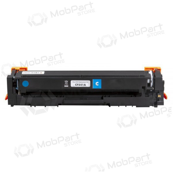 Compatible Static Control HP 203A (CF541A) / Canon CRG-054C Cyan Toner Cartridge for Laser Printers, New Chip, 1400 Pages.