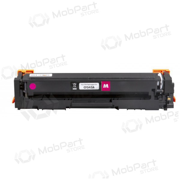 Compatible Magenta Toner Cartridge with Static Control New Chip, for HP 203A (CF543A) / Canon CRG-054M, 1400 Pages