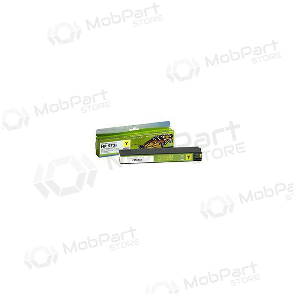 Compatible Static Control HP 973X (F6T83AE) Yellow Ink Cartridge, New Chip, for Inkjet Printers, 7000 Pages.
