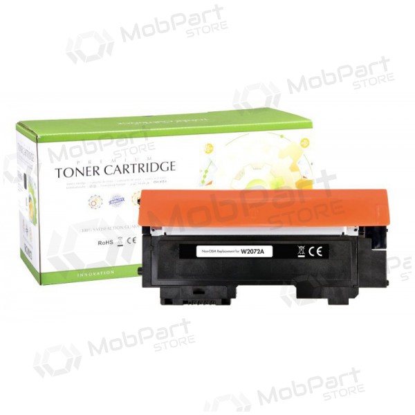 Compatible Static Control HP W2072A Yellow Laser Toner Cartridge, 700 Page Yield.