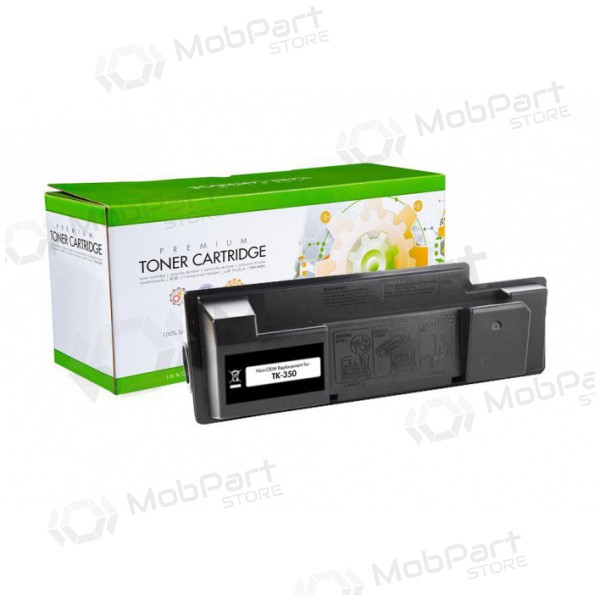 Static Control Compatible Kyocera TK-350 Black Toner Cartridge, 15,000 Page Yield for Laser Printers.