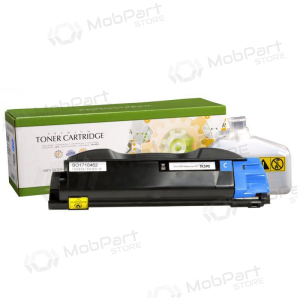 Neoriginal Static Control Kyocera TK-590C, sky blue cartridge for laser printers, 5000 pages.