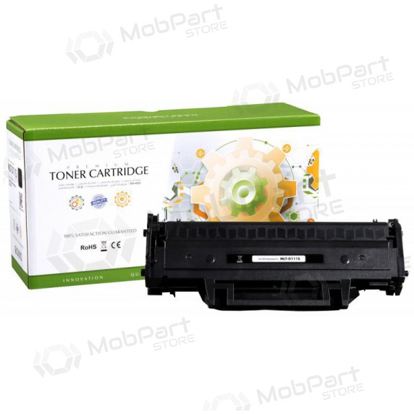 Compatible Static Control Samsung MLT-D111S (SU810A) Black Laser Toner Cartridge, New Chip, 1000 Page Yield.