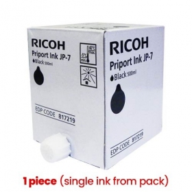 Ricoh JP-7 (817219) Ink cartridge, Black (1 pc)