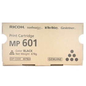 Ricoh MP601 (407824), black cartridge for laser printers, 25000 pages.