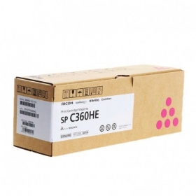 Ricoh SP C360HE (408186) Laser cartridge, Magenta