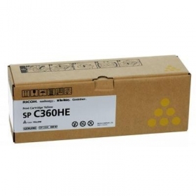 Ricoh SP C360HE (408187) Laser cartridge, Yellow