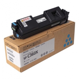 Ricoh SP C360X (408251) Laser cartridge, Cyan (SPEC)