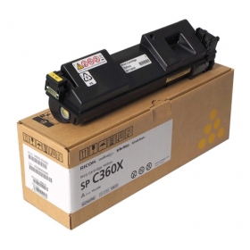 Ricoh SP C360X (408253) Laser cartridge, Yellow