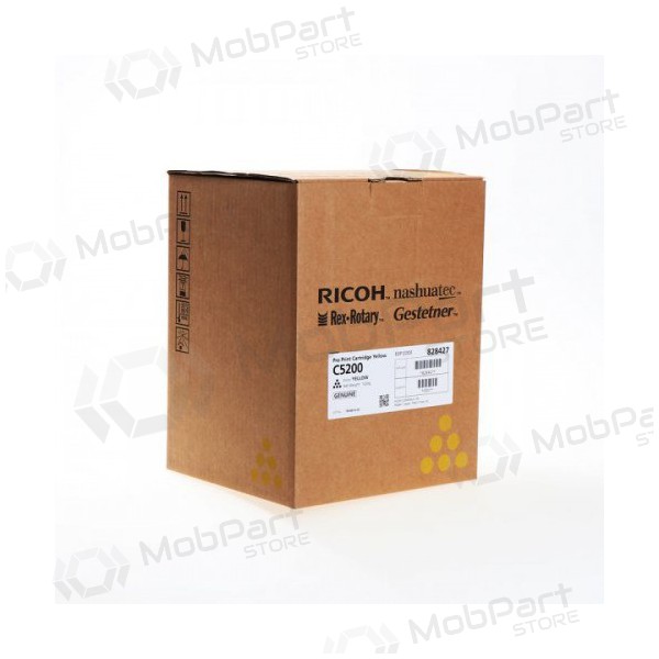 Ricoh C5200 (828427), yellow cartridge for laser printers, 24000 pages