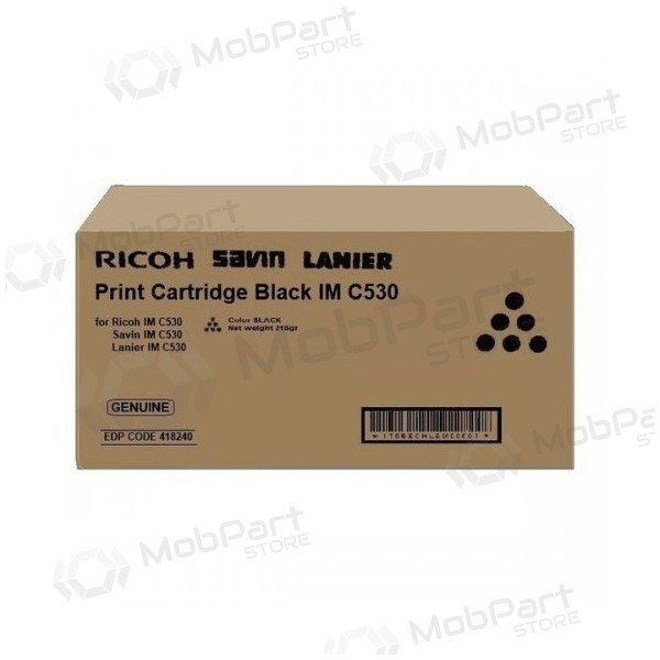 Ricoh IMC530 (418240), Black cartridge for laser printers, 20500 pages.