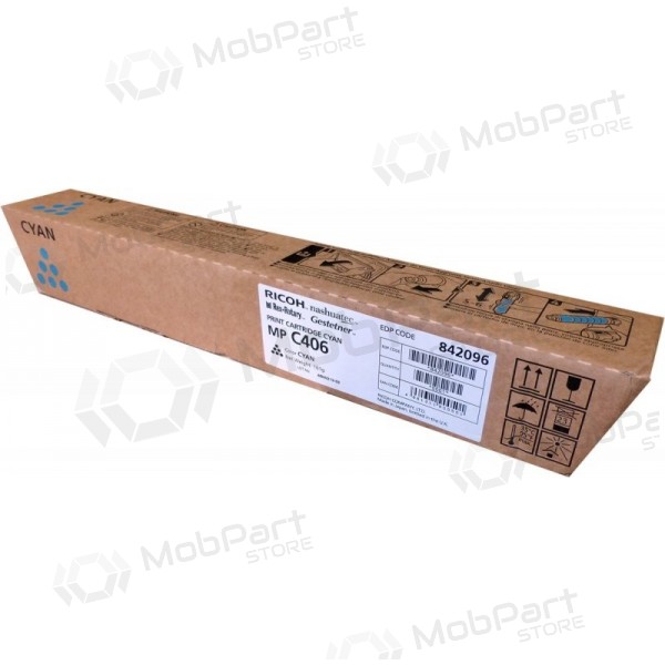 Ricoh MP C406 (842096) laser cartridge, Cyan