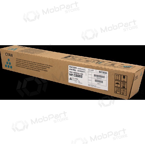 Ricoh MP C6003 / 5503 (841856), sky blue cartridge for laser printers, 22500 pages.
