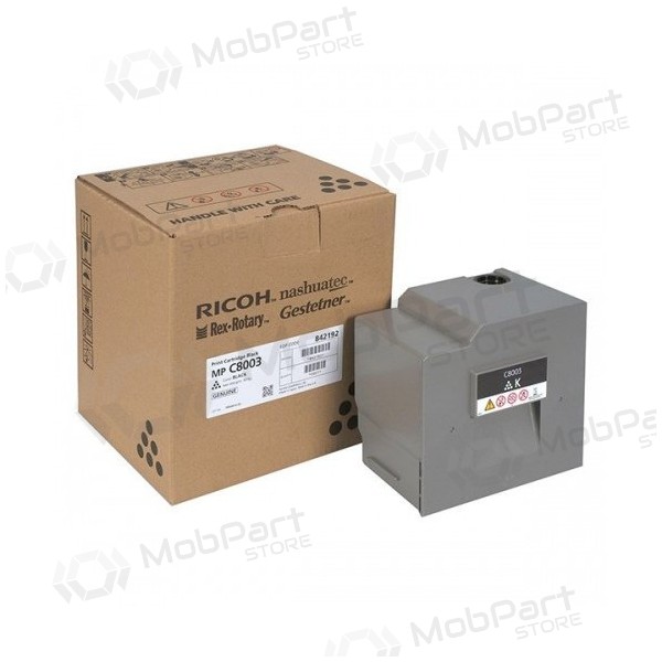 Ricoh MP C8003 (842192) laser cartridge, Black (SPEC)