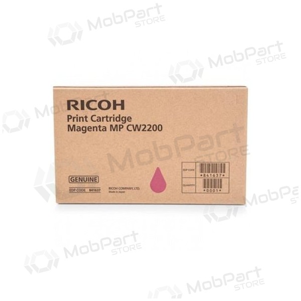 Ricoh MP CW2200 (841637) Ink cartridge, Magenta (EXP date: 2026-04) - (SPEC)