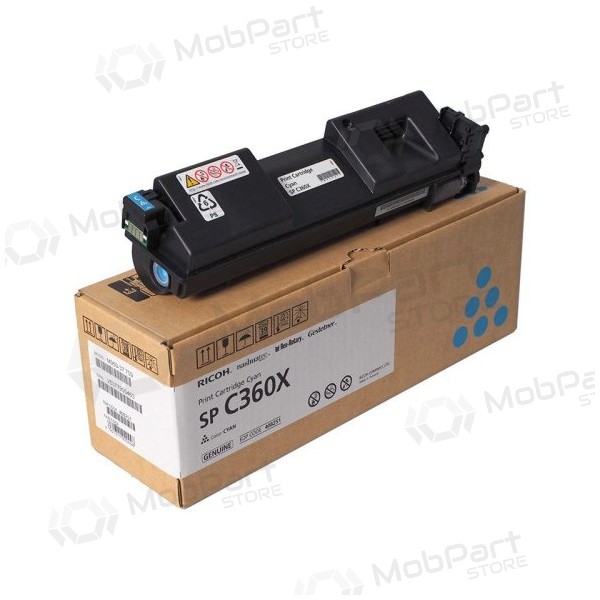 Ricoh SP C360X (408251) Laser cartridge, Cyan (SPEC)