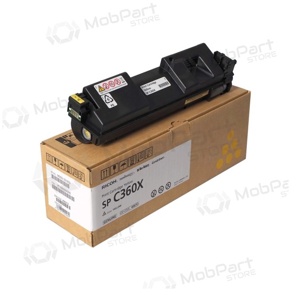 Ricoh SP C360X (408253) Laser cartridge, Yellow