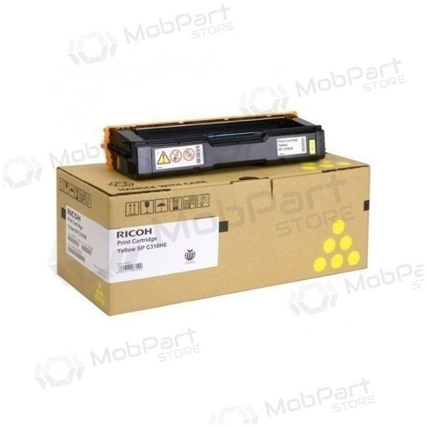 Ricoh SPC310HE (407635) Laser cartridge, Yellow