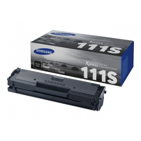 Samsung MLT-D111S/ELS (SU810A), black cartridge for laser printers, 1000 pages.