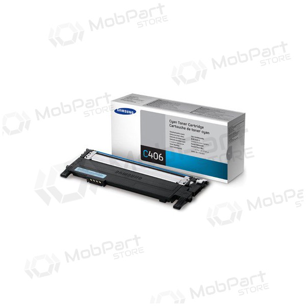 Samsung CLT-C406S/ELS (ST984A), sky blue cartridge for laser printers, 1000 pages. Samsung CLT-C406S/ELS (ST984A), sky blue cartridge for laser printers, 1000 pages.