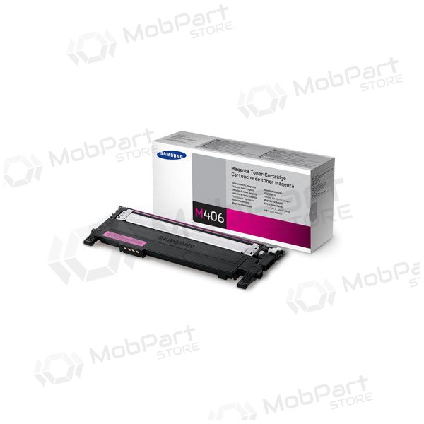Samsung CLT-M406S/ELS (SU252A), cartridge for laser printers, 1000 pages. Samsung CLT-M406S/ELS (SU252A), cartridge for laser printers, 1000 pages.